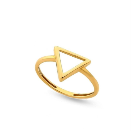 انگشتر مینیمال مثلث