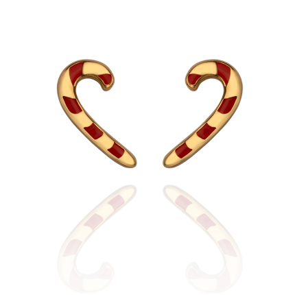 گوشواره آبنبات عصایی هینا