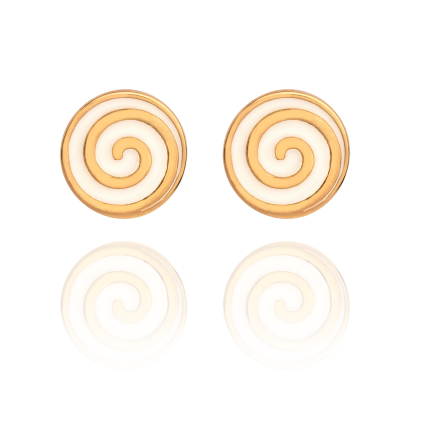 گوشواره آبنبات سفید هینا