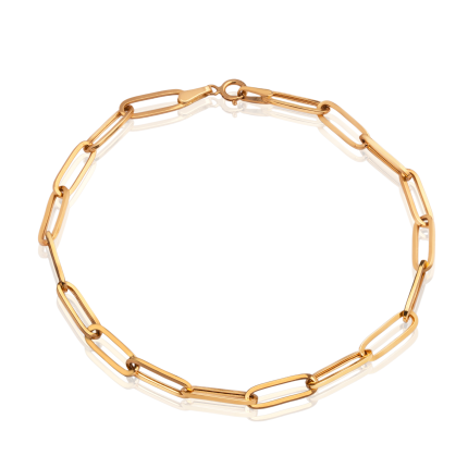 دستبند زنجیر بیضی