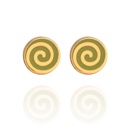 گوشواره آبنبات سبز هینا