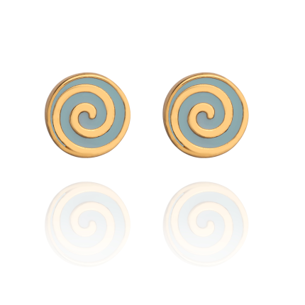 گوشواره آبنبات آبی هینا