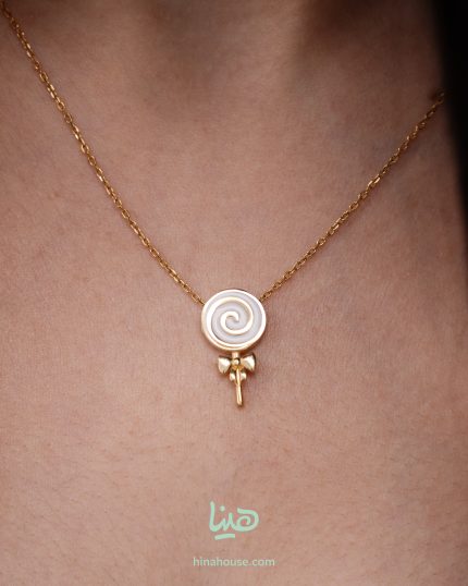 آویز آبنبات سفید هینا